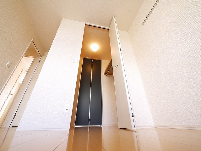 収納　十分な収納スペースがあります