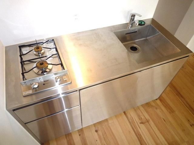 キッチン　★２口ガスシステムキッチン★