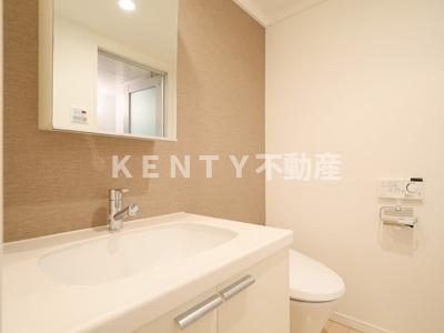 洗面設備　洗面所です