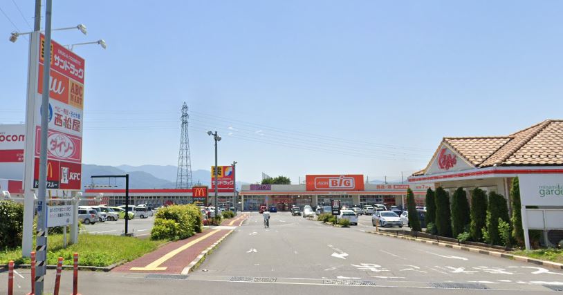 ショッピングセンター　南アルプスガーデンショッピングセンター（ショッピングセンター）まで3547m