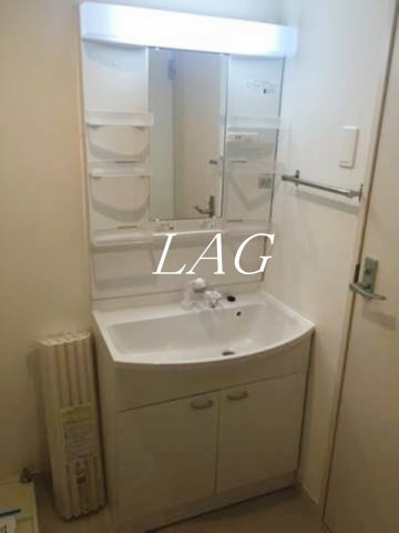 洗面設備　洗面台です。