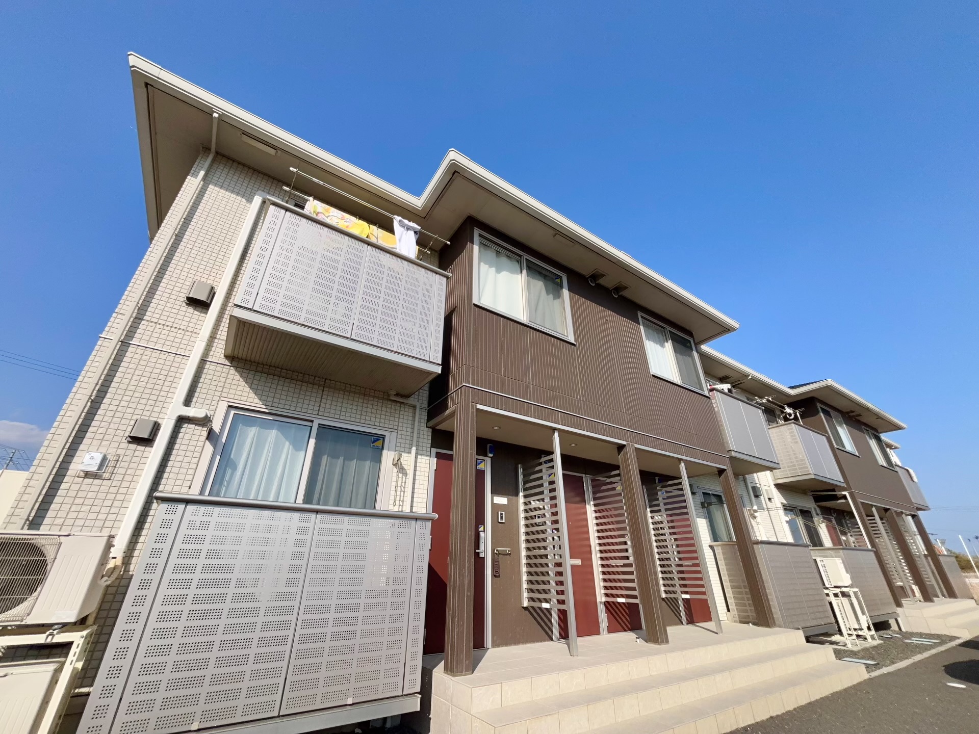 建物外観　日当たり良好な物件