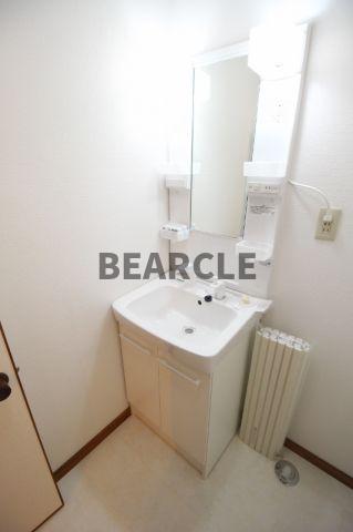 洗面設備　小山御坊ノ内町貸家