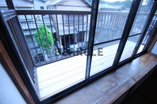 バルコニー　小山御坊ノ内町貸家