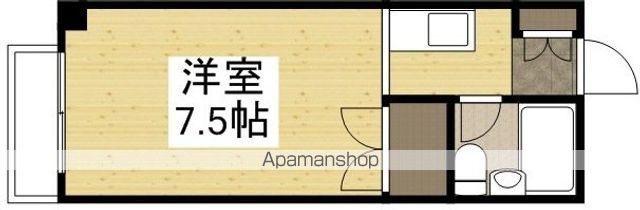 コーポひとみ A棟の間取り写真