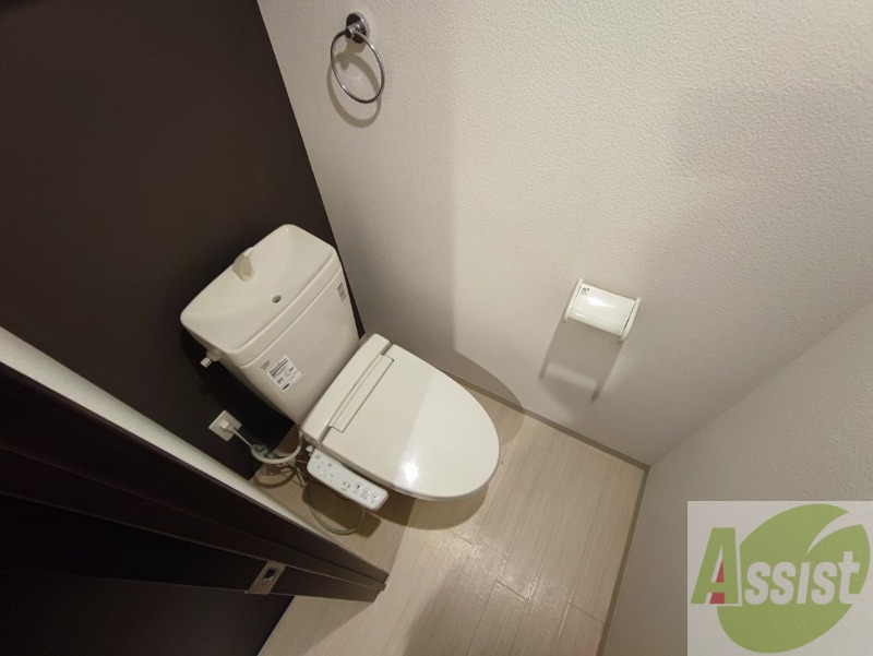 トイレ　ウォシュレット機能がついたトイレです。安心して使用できます。