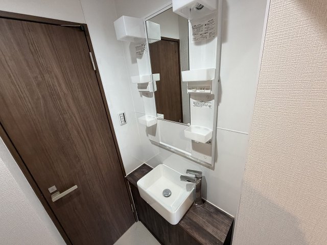 洗面設備　洗面所です