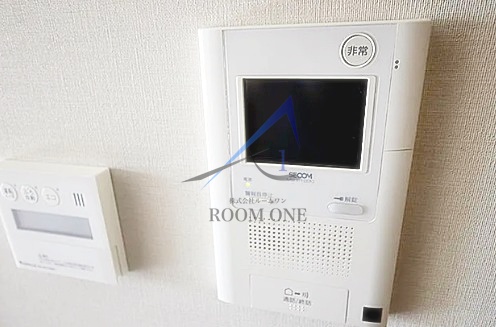 セキュリティ　モニター付きインターホンです。