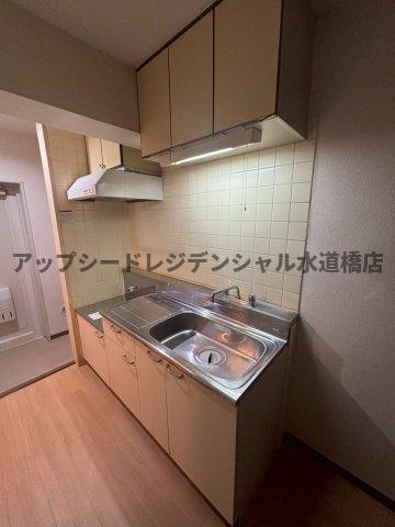 キッチン　※別室参考写真です。ガスコンロ設置可