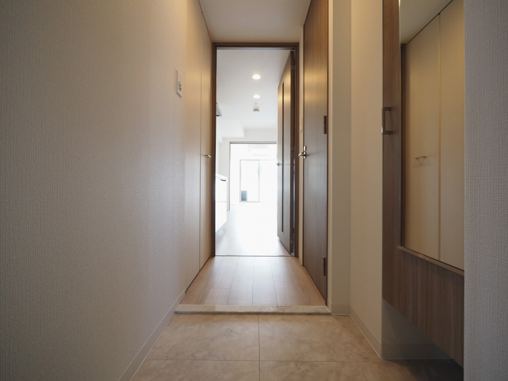 玄関　シンプルで使いやすい玄関です