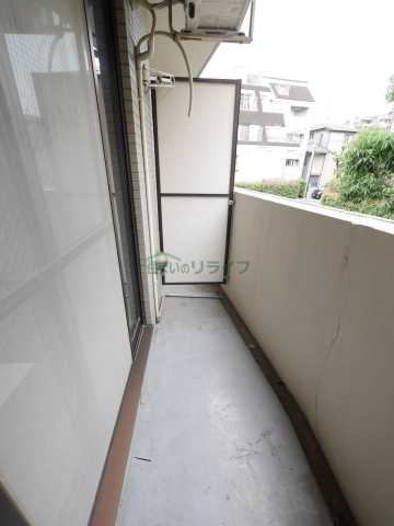バルコニー　別部屋の参考写真で御座います。