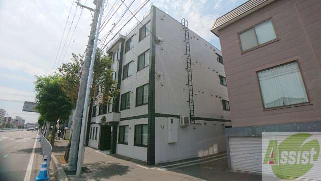 建物外観　札幌市北区北２３条西「グランメール北２４条駅前」