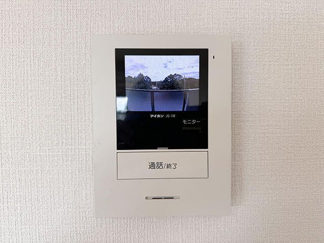 セキュリティ　モニタ付インターホンです。