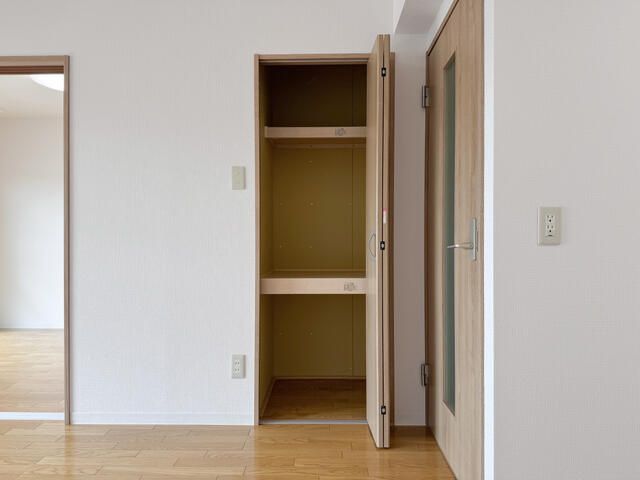 収納　ちょっとした収納スペースも充実しています