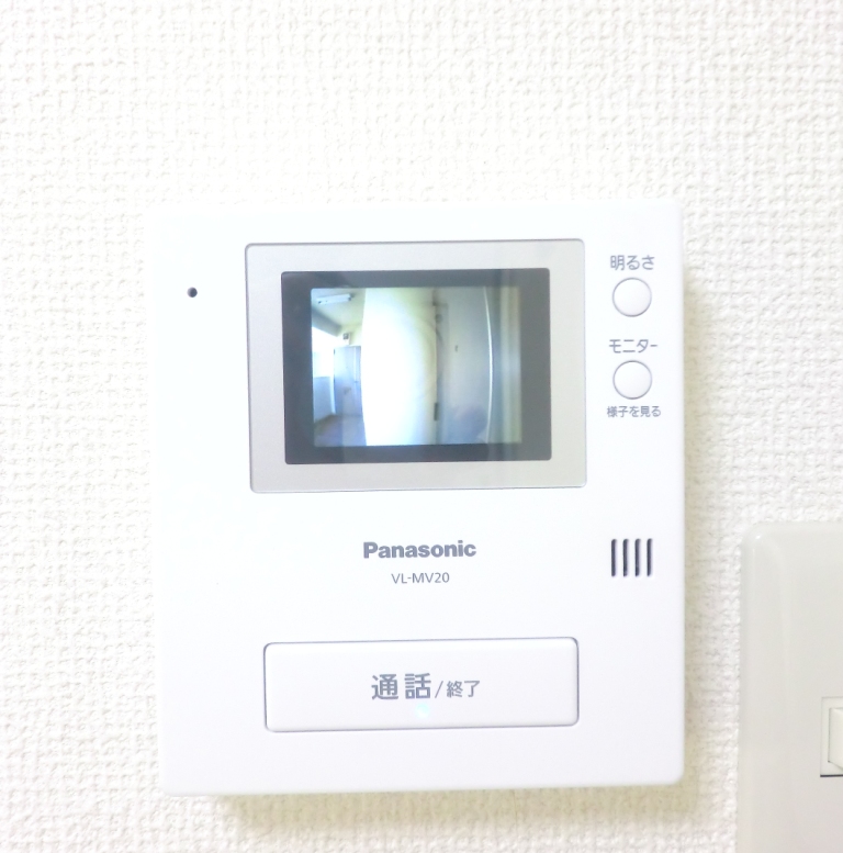 セキュリティ　※別部屋参考写真☆モニター付インターホン☆