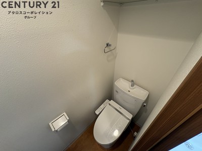 トイレ　ウォシュレット付きのトイレです♪