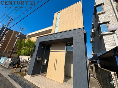 建物外観　オートック付きで安心！宅配BOX付きで便利！