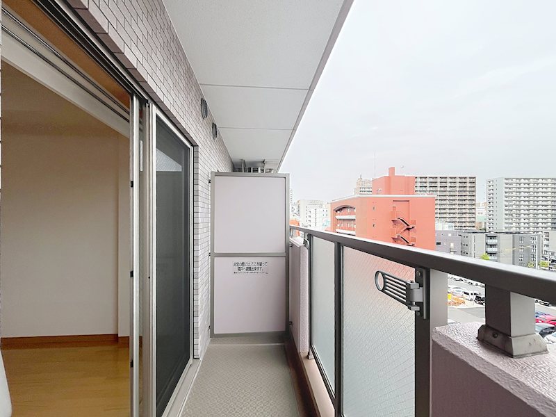 バルコニー　※別部屋の写真です