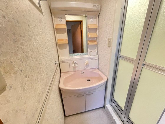 洗面設備　※別号室の写真です。