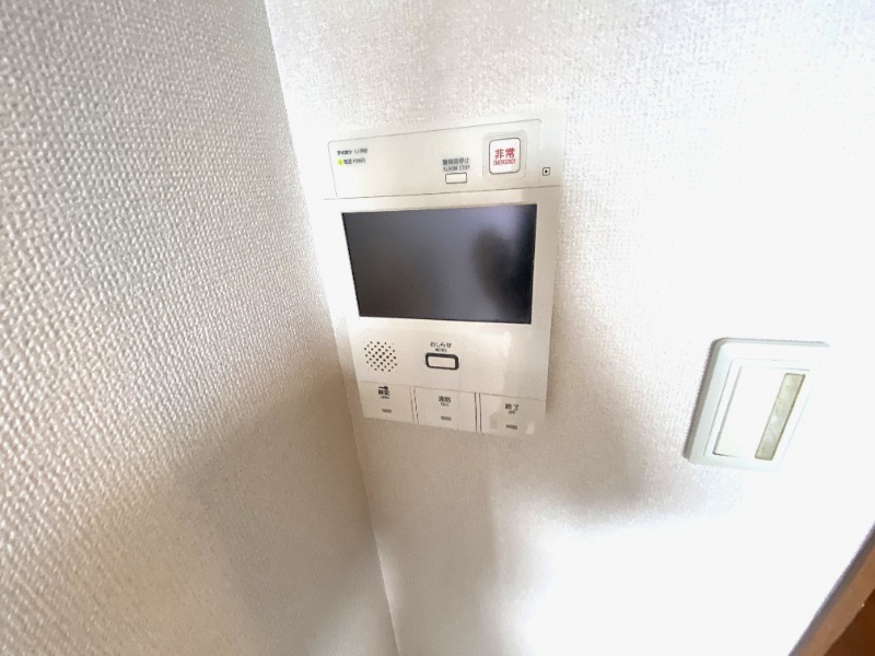 セキュリティ　来客時に！