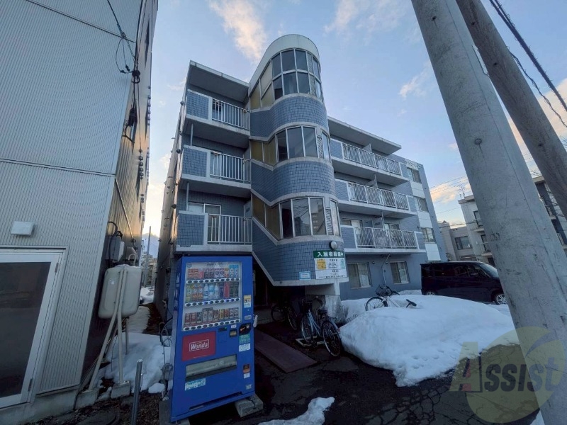 建物外観　札幌市北区北２７条西「テラコート２７」