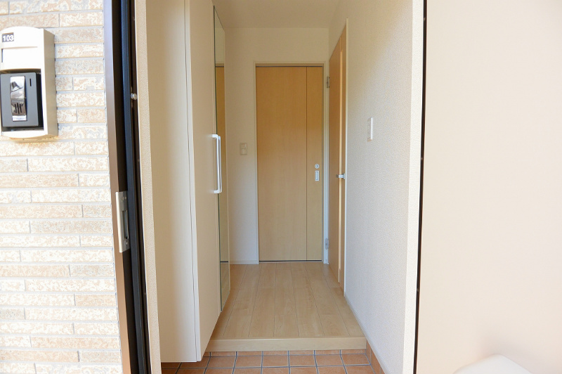 玄関　お客様を最初におもてなししてくれるのが玄関