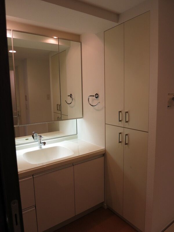 洗面設備　※別部屋の参考写真です。