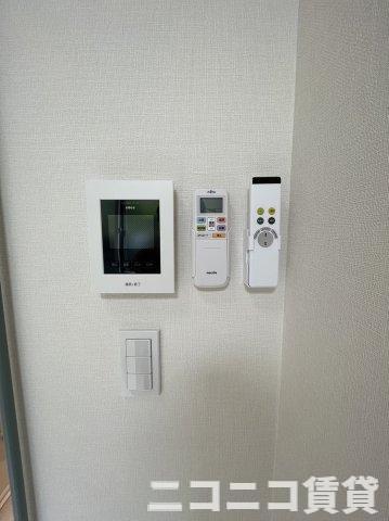セキュリティ　別号室イメージの為、現状を優先致します。