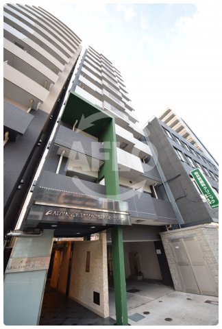 建物外観　アドバンス上町台ラシュレ　外観