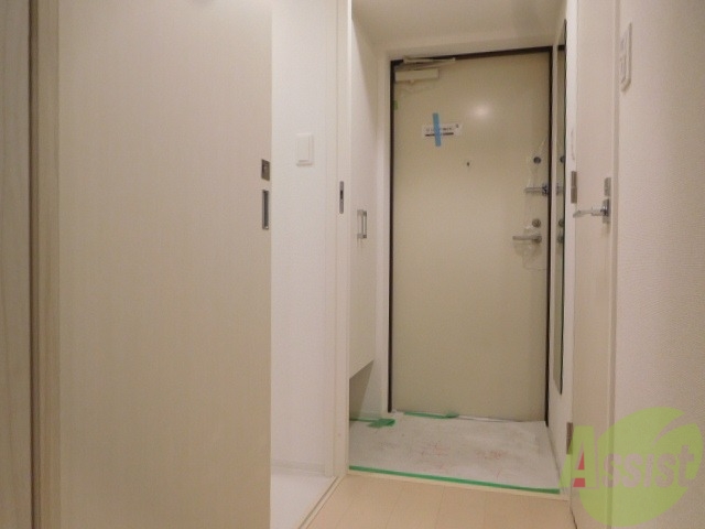 玄関　広々していますね。