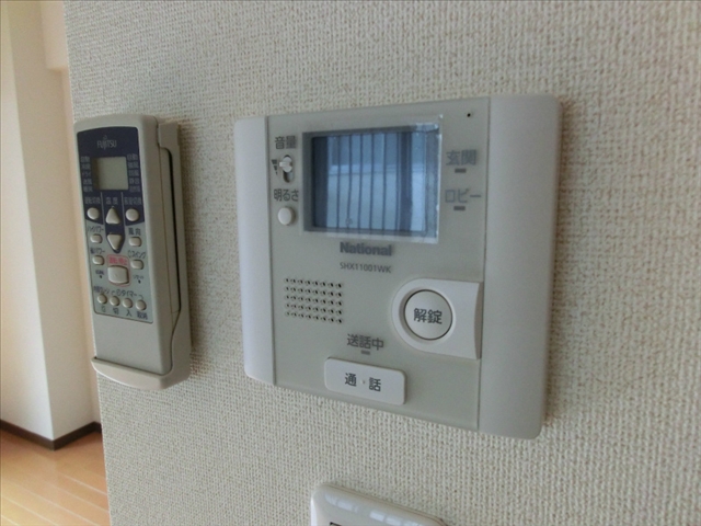 セキュリティ　写真は１０２号室のものです