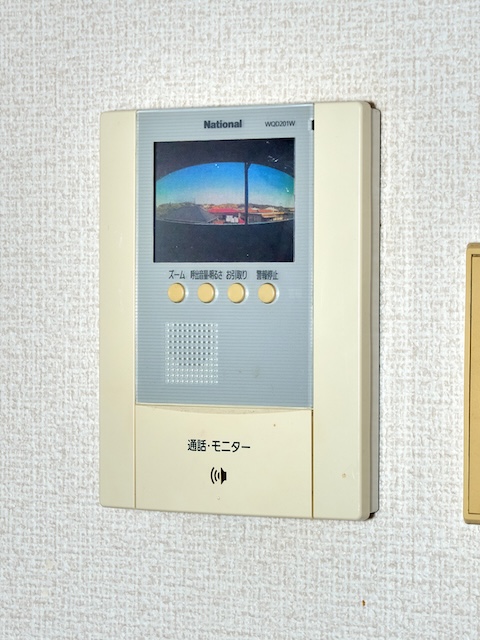 セキュリティ　カラーモニター付インターホン