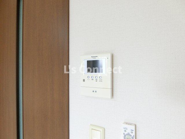 セキュリティ　突然の来客もＴＶモニターホンでしっかり確認。