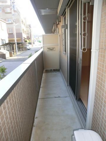 その他設備　明るいバルコニーです