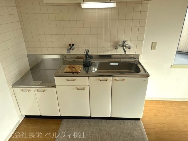 キッチン　2口ガスコンロ設置可◎