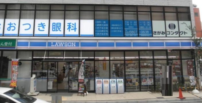 コンビニ　ローソン亀戸駅北口店（コンビニ）まで212m