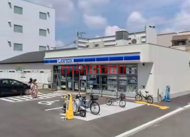 コンビニ　ローソン東淀川豊里五丁目店（コンビニ）まで367m