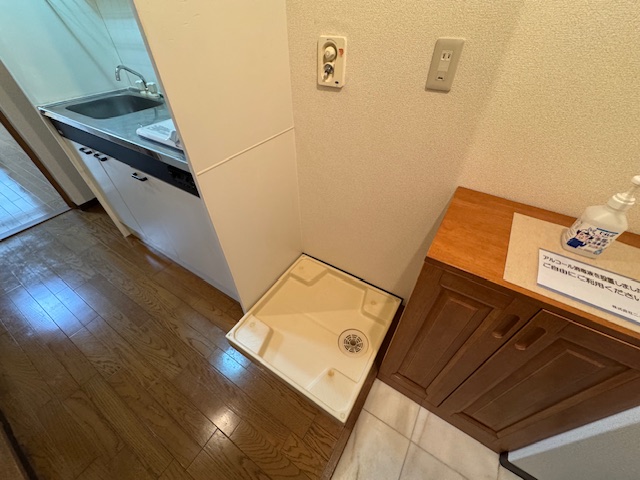 その他設備　室内洗濯機置場