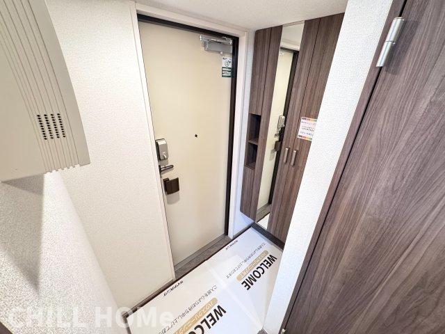 玄関　当社、チルホームのHPもご覧ください(^^)/物件情報多数♪