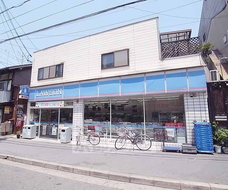 コンビニ　ローソン北白川久保田店（コンビニ）まで377m