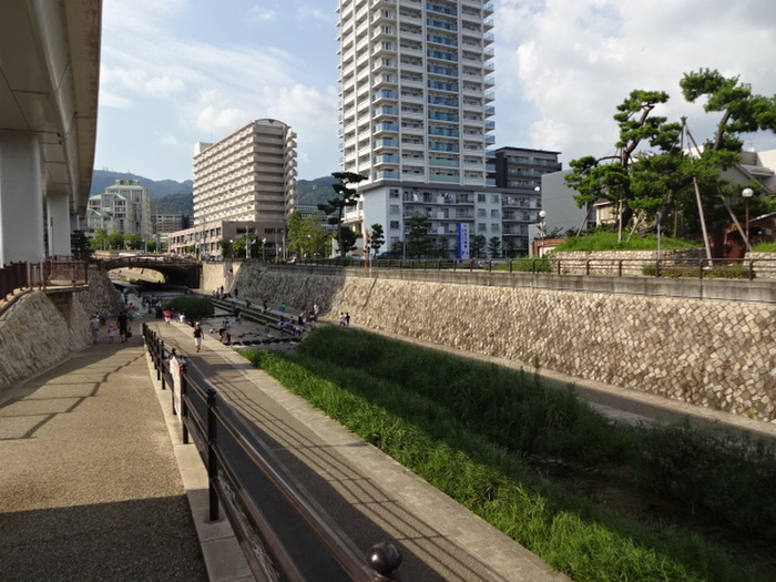 公園　住吉川（公園）まで380m