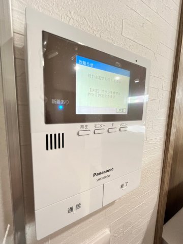 セキュリティ　同物件、別号室の参考写真です。