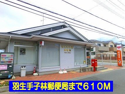 郵便局　羽生手子林郵便局（郵便局）まで610m