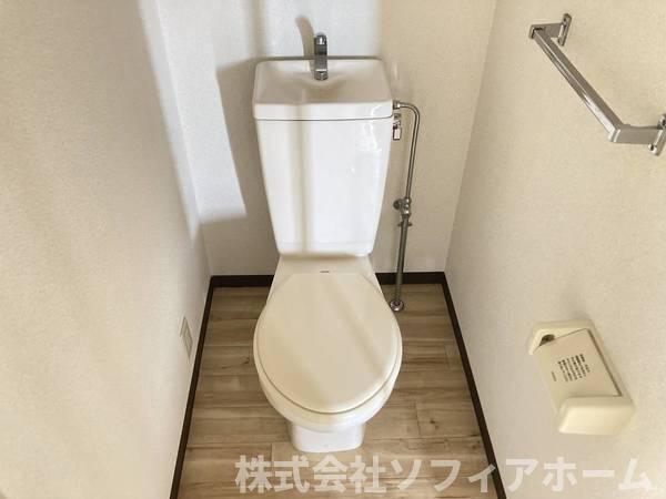 トイレ　ビレッジハウスの同一物件・同一タイプの間取りの写真です