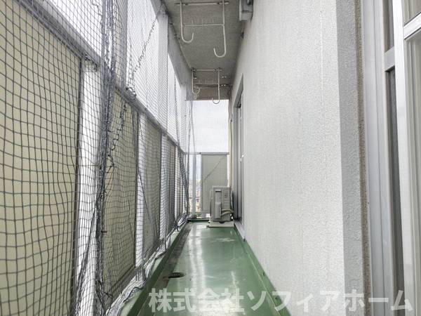 バルコニー　ビレッジハウスの同一物件・同一タイプの間取りの写真です