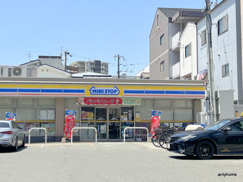 コンビニ　ミニストップ 東淀川豊里４丁目店（コンビニ）まで383m