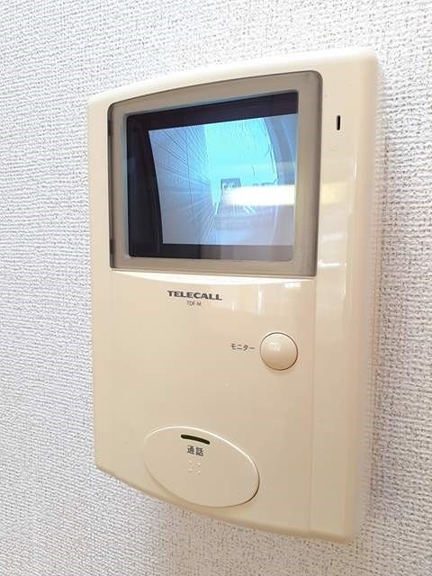 セキュリティ　来訪者の姿を確認できます。