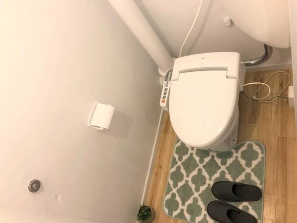 トイレ　モデルルームの写真です