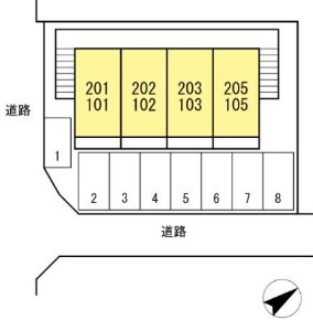 駐車場　間取図