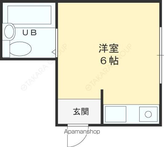 八坂ハイツの間取り写真